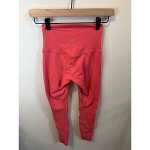 Lululemon Align High‑Rise Pant 28” Nulu Size 2 Raspberry Cream